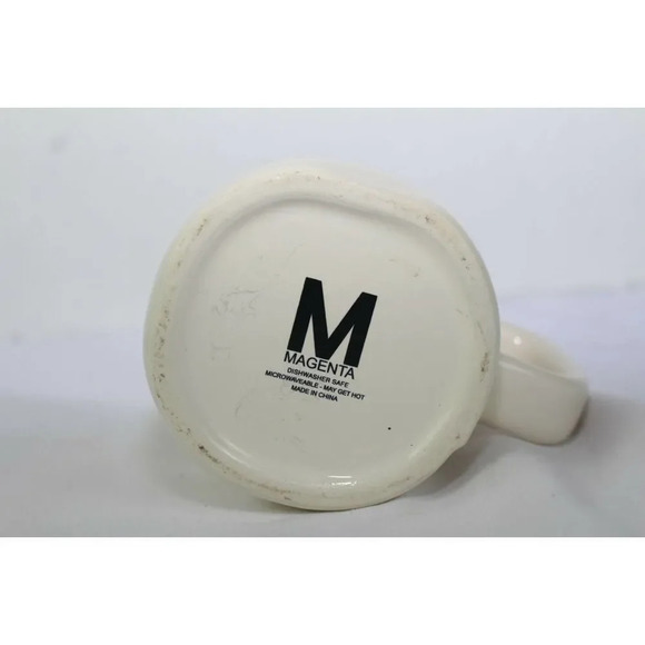 rae dunn vintage magenta coffee mug - Picture 3 of 4